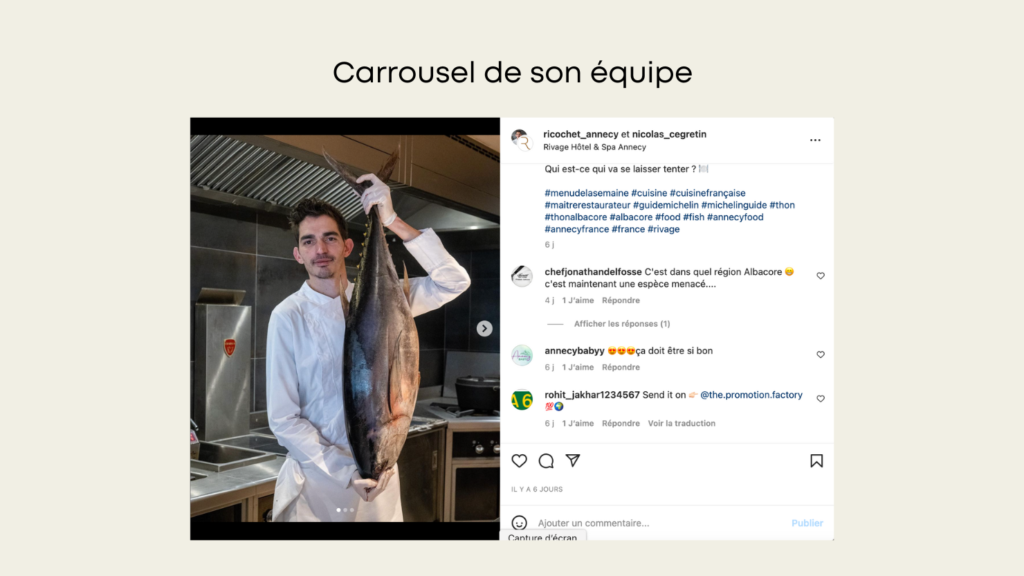 instagram restaurant posts